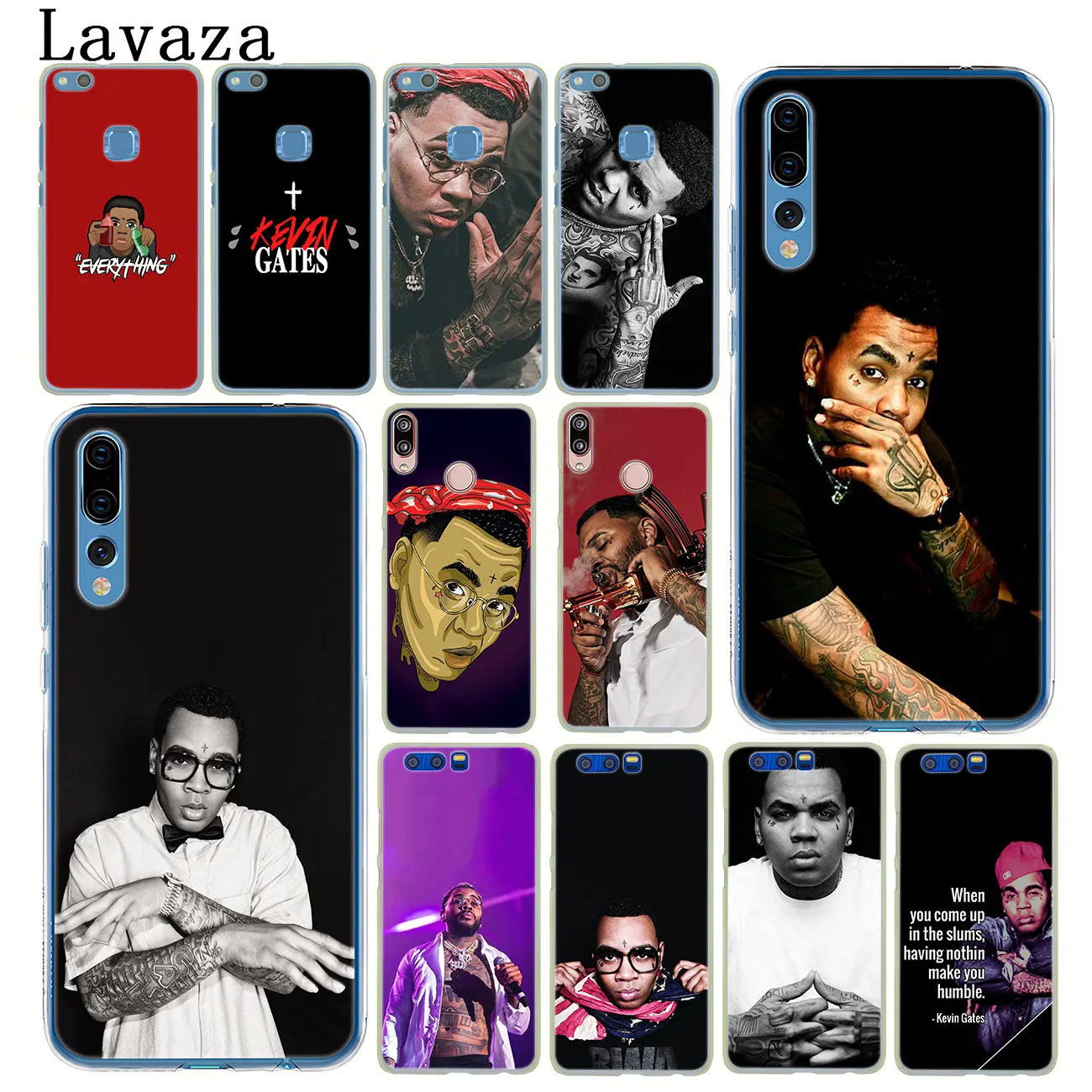 Чехол для телефона Lavaza Singer Kevin Gates Huawei P30 P20 Pro P9 P10 Plus P8 Lite Mini 2016 2017 P smart Z 2019|Бамперы| |