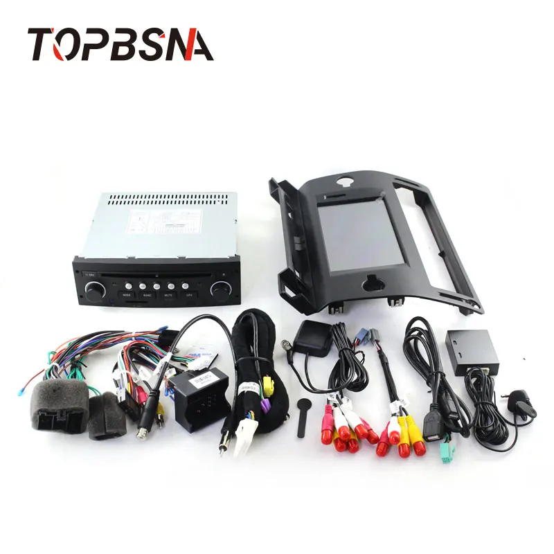 Topsna Android 10 автомобильный dvd-плеер для Citroen C4 Quatre Triumph 2004-2012 gps навигация авто мультимедийная лента рекордер Авто wifi