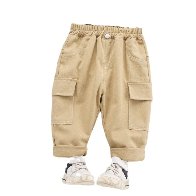 

Sports Trouser Toddler Boy Pants Infant Cotton Casual Trousers Newborn Girl Cargo Pant Baby Clothes 1-5Y Children's Pants