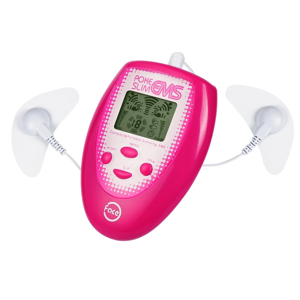 EMS Face Massager Pads Facial Muscle Stimulator Micro-Current V-Face Slimming Lifting Electrode Stiker Cheek Fat Double Chin | Красота и