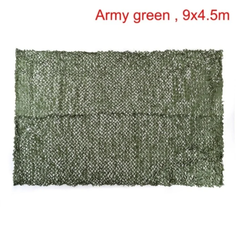 Army green 9x4.5m Походная камуфляжная охотничья Военная камуфляжная сетка лесная армейская тренировочная камуфляжная сетка Чехлы для наблюдения за птицами палатка - Цвет: Army green 9x4.5m