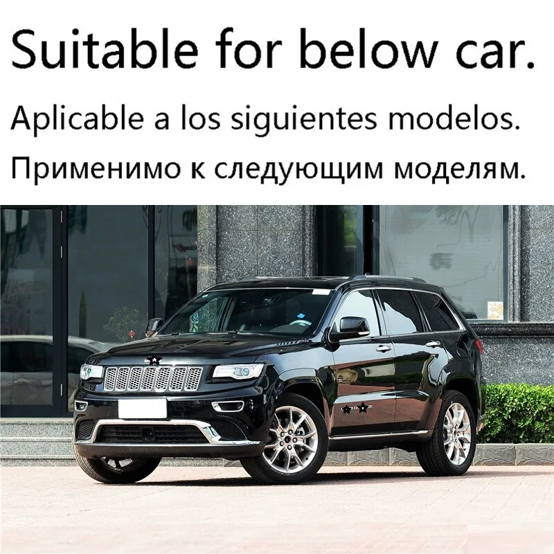 Модифицированная Автомобильная дверная ручка, система управления, чашка, навигация, внутренняя отделка, защита, аксессуары 14 15 для JEEP Grand Cherokee