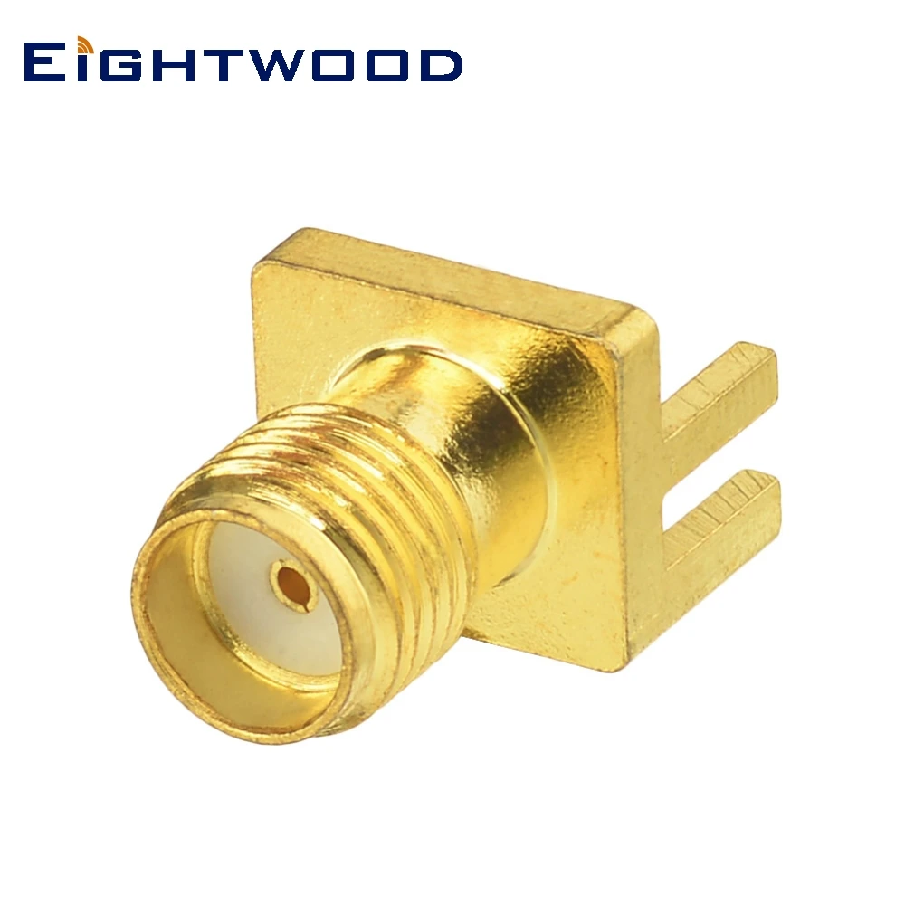 Eightwood SMA разъем Женский радиочастотный коаксиальный адаптер Конец Запуска PCB