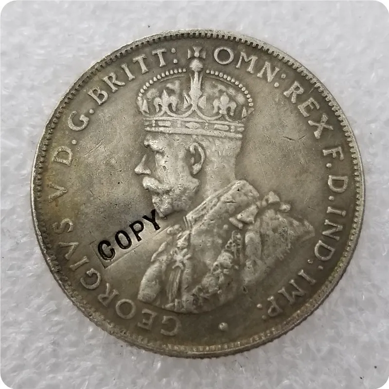 1915-H Австралийский Флорин имитация монеты | Дом и сад