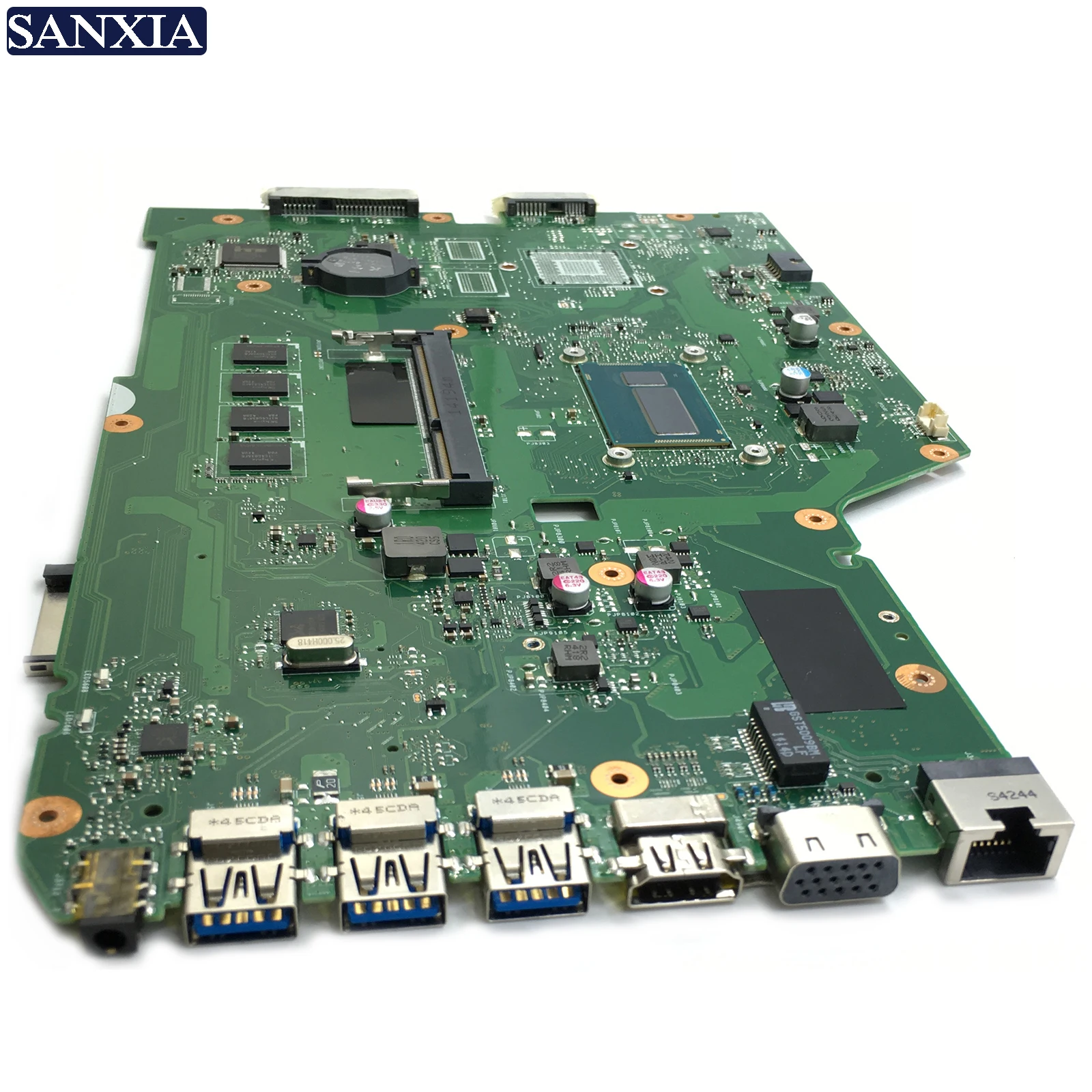 

KEFU X751LD Laptop motherboard for ASUS X751LA X751LAB original mainboard 4GB-RAM I7-4500U LVDS/EDP