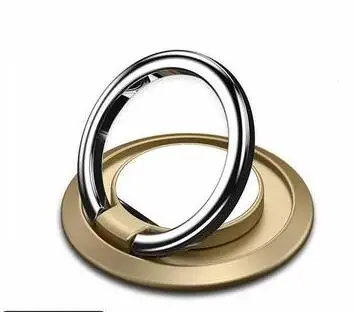 Gold Портативная подставка-кольцо под Пальцы для телефона, автомобильный держатель, магнитный держатель для мобильного или сотового телефона, универсальная подставка для телефона - Цвет: Gold