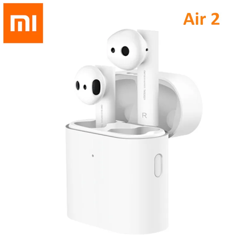 Xiaomi Air 2 Наушники Bluetooth 5 0 бинауральные наушники полувкладыши дизайн истинные
