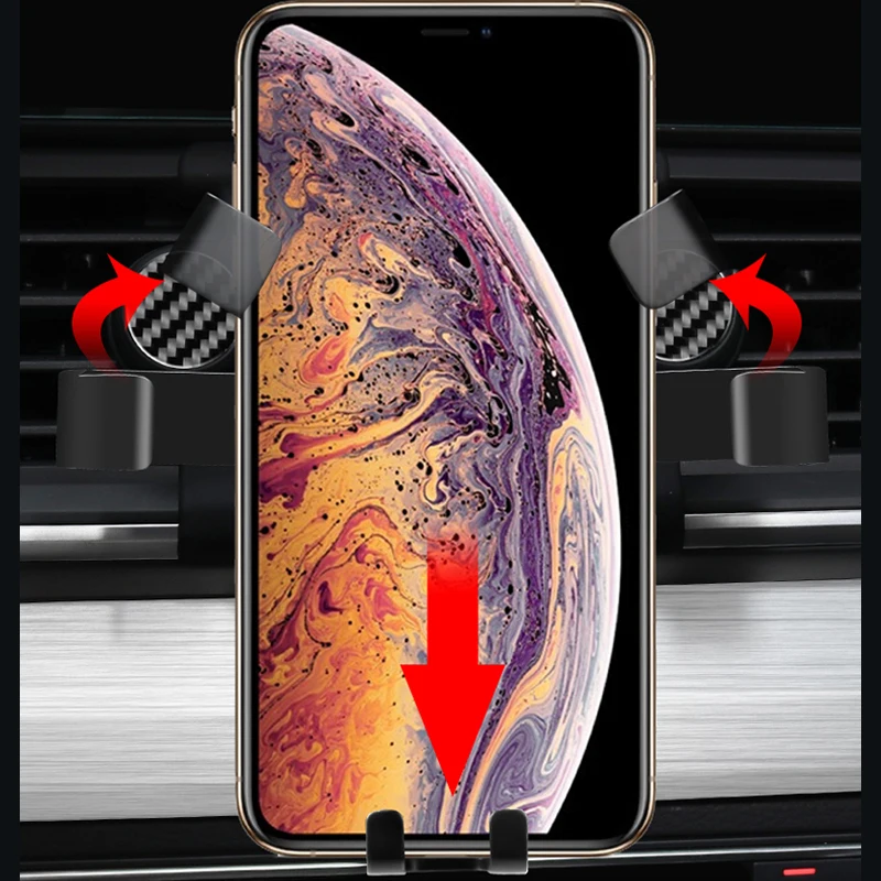 

Auto Accessories For Audi Q5 FY 2018 2019 2020 Car Air Vent Mount Phone Holder for Mobile Phone Stable Cradle Smart Phone Stand