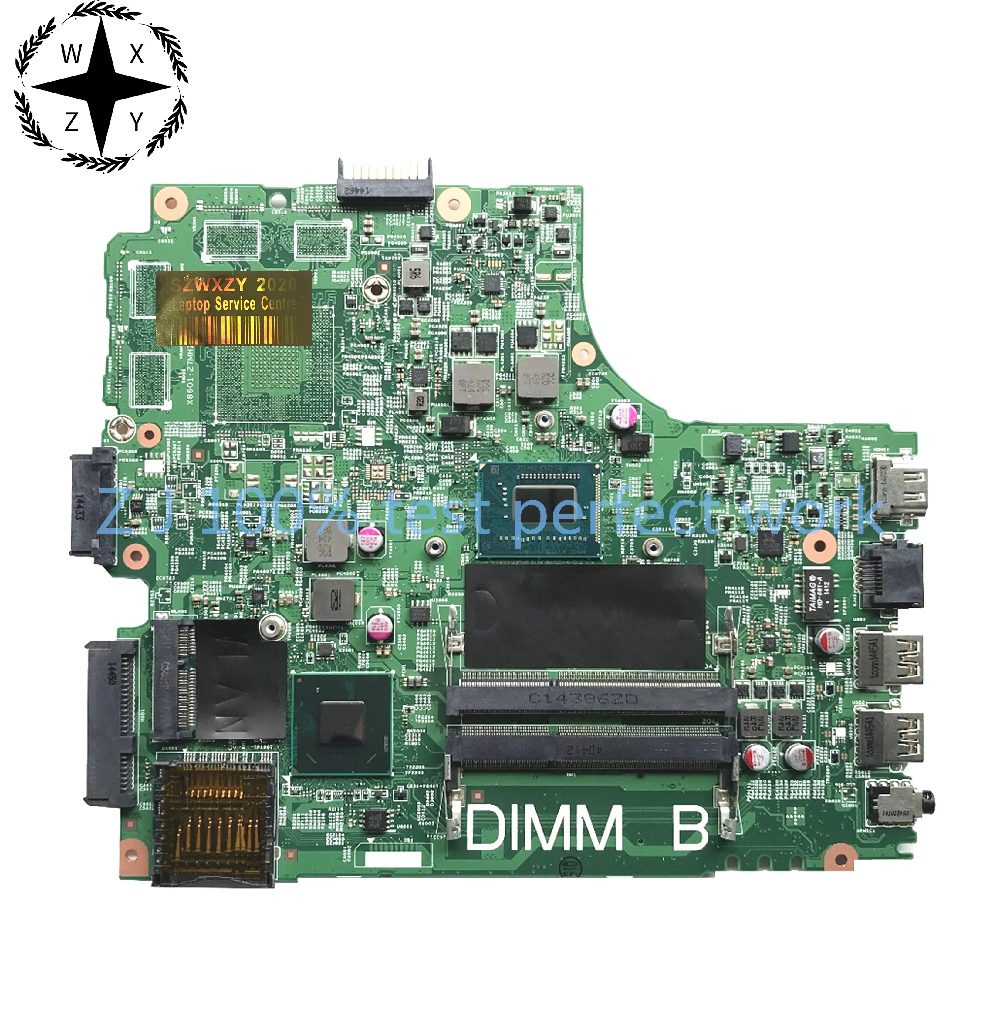 Материнская плата для ноутбука DELL 3421 5421 модель CN-07TT7V 07TT7V с процессором SR0XF i3-3227u PWB