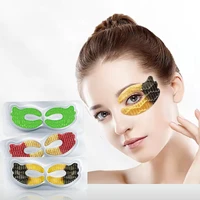 6 pairs caviar pearl eye patches remove dark circles moisturizing eye mask crystal collagen gel mask eyes skin care anti age bag