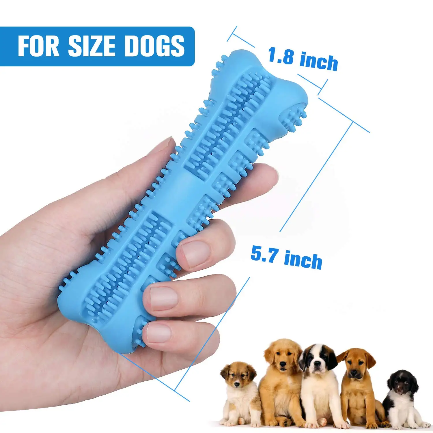 

Dog Chew Toys Pet Molar Tooth Cleaner Brushing Stick Dog Toothbrush Doggy Puppy Dental Care Dog toy Pet Supplies