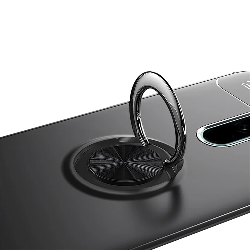 Роскошный мягкий автомобильный чехол-кольцо для Xiaomi Redmi Note 8 Pro, противоударный чехол для Xiaomi Redmi Note 8 Pro, силиконовый бампер из ТПУ
