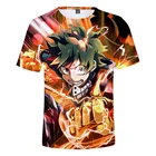 Футболка МужскаяЖенскаяДетская, с 3D-принтом, в стиле аниме My Hero Academia