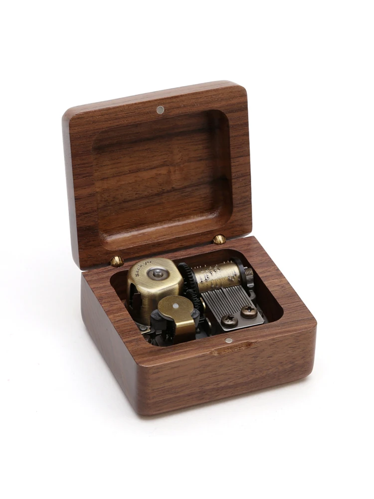 Деревянные музыкальные шкатулки Женский Небесный город сделай сам подарки на