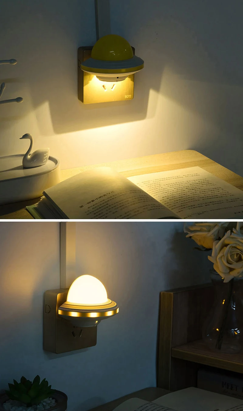 

night light with smart remote control dimming Intelligent remote control easy to operate safe and reliable Remote dimming
