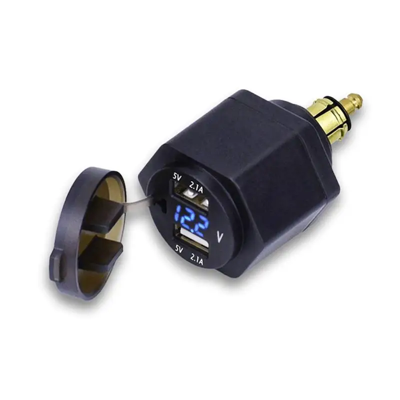 

Розетка зарядная с двумя USB-портами, а, 5 В