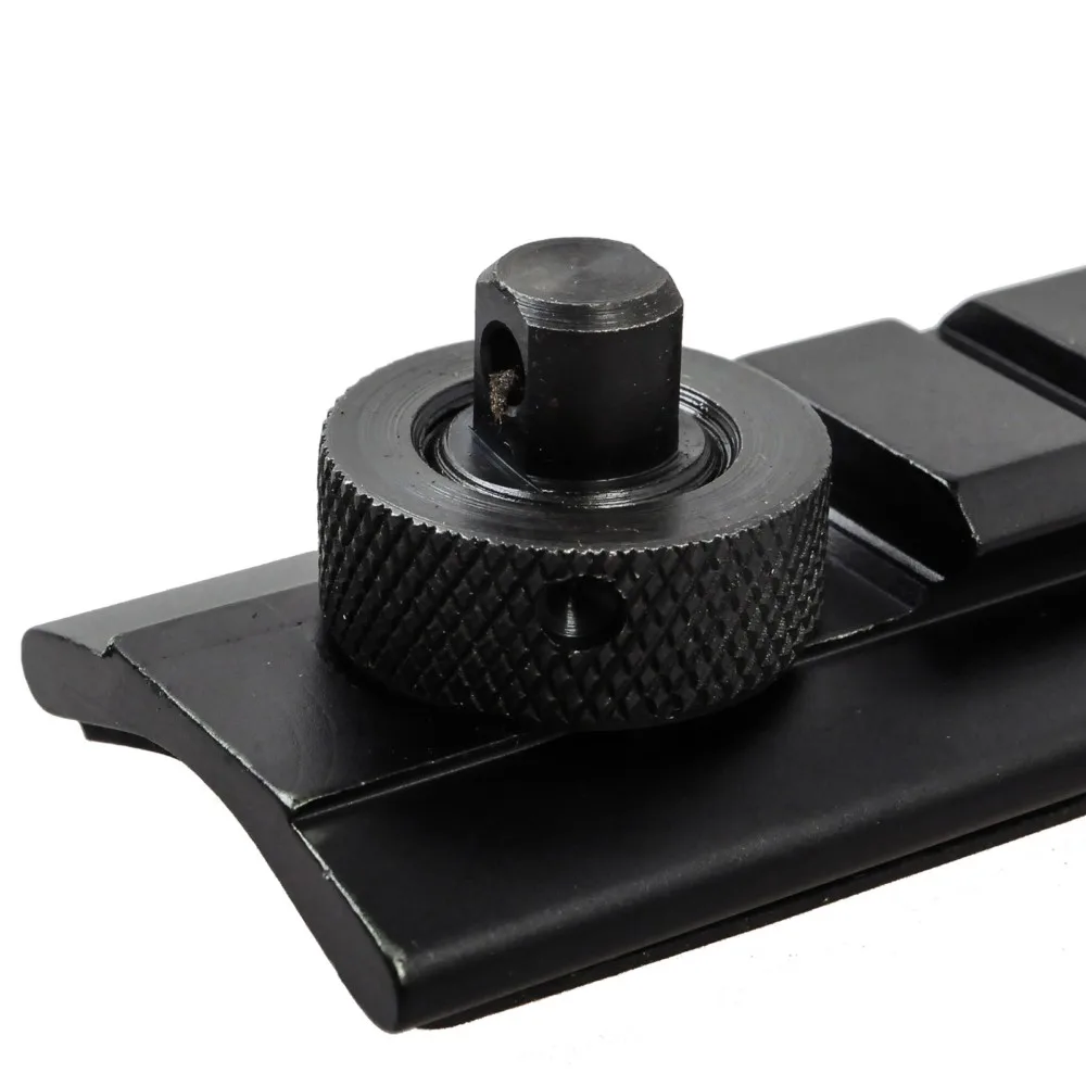 Tactical Airsoft Rifle Hunting Bipod Weaver Rail Sling Stud Swivel Picatinny Slot Adaptor 20mm Paintball Bipod Adapter Mount