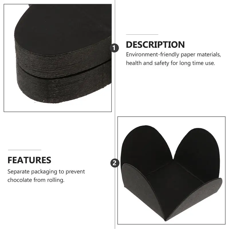 100 шт. Бумага конфет в виде шнуровки Декор подноса вкладыш упаковка оболочки