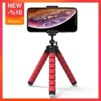 mobile phone holder flexible octopus tripod bracket for camera selfie stand monopod support photo remote control new arrival