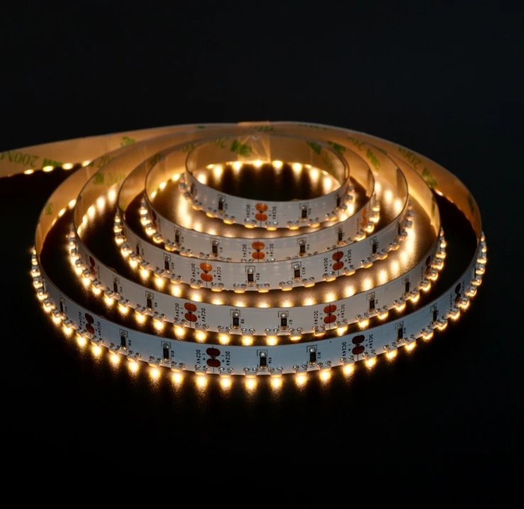Гибкая СВЕТОДИОДНАЯ лента SMD 3014 постоянный ток 12/24 в 16 Вт 156led белый/теплый