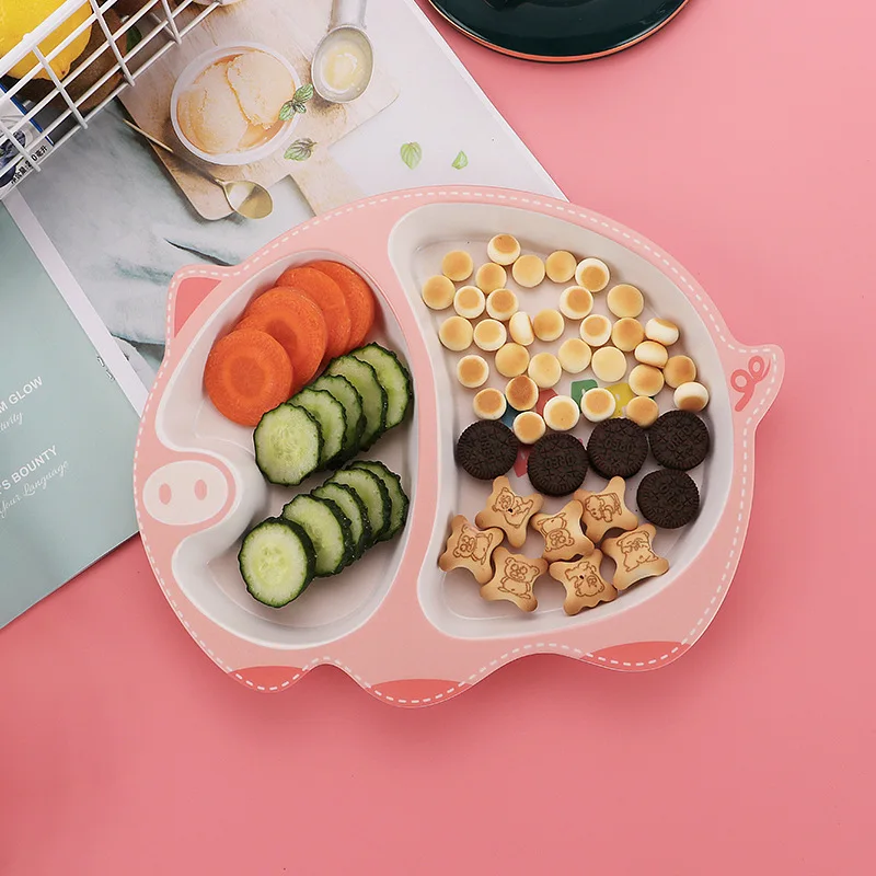 Креативный экологический милый мультяшный бамбуковый порошок бамбуковое