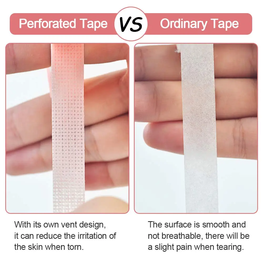 1/2/3 Roll Eyelash Extension Lint Free Eye Pads Pink Paper Under Patches Tool For False Patch Make Up Tools | Красота и здоровье