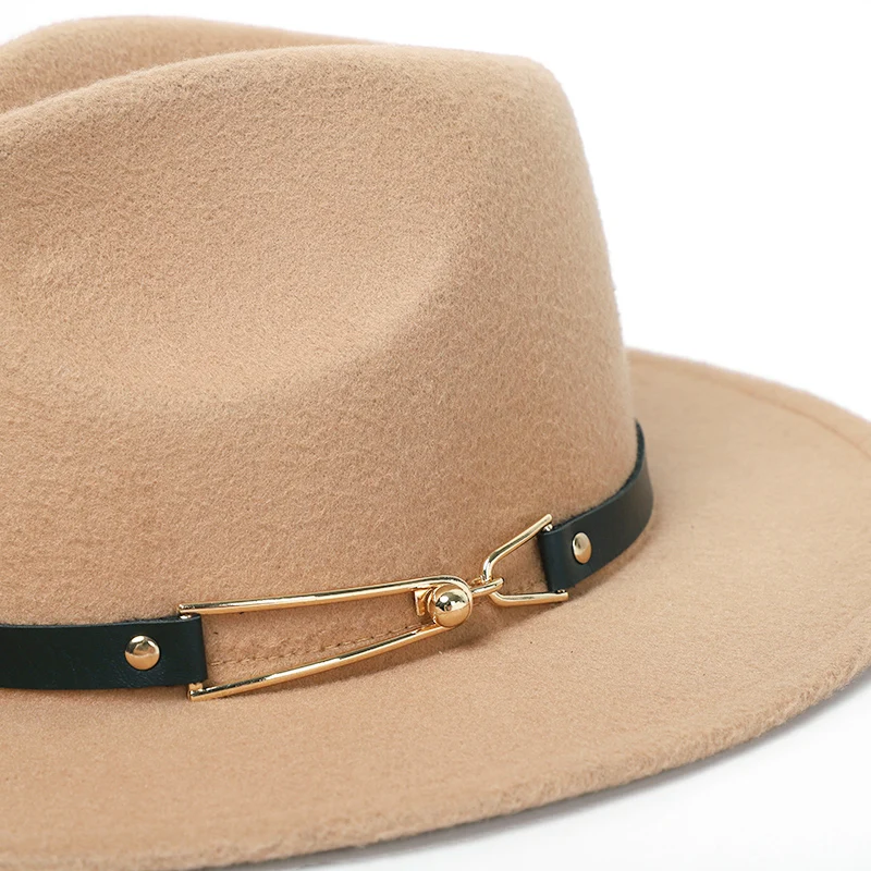 

Felt Winter Hats Mens Fedora Wool Imitation Church Autumn Fashion Fascinator Wide Brim Mens Felt Hat Women Top hats