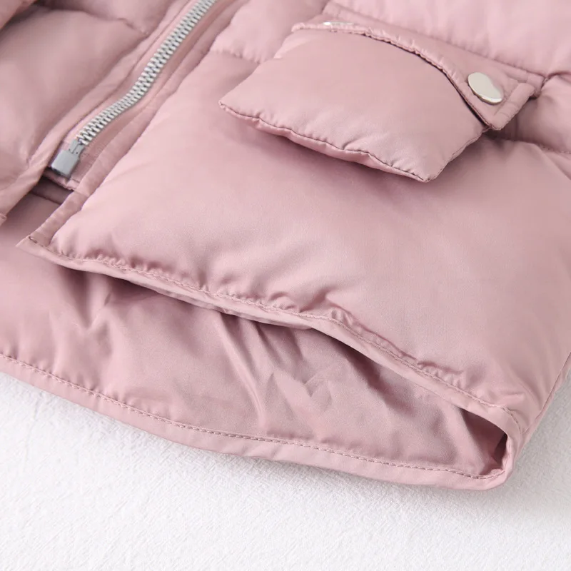 Scsech/Детское пальто для девочек зимнее шерстяное осенняя куртка плотная теплая