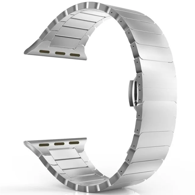 1 Ремешок для apple watch 44 мм 40 мм apple watch 5 4 3 2 1 Iwatch 42 мм 38 мм браслет из нержавеющей стали ремешок для часов - Цвет ремешка: 1