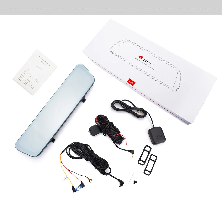 Junsun A102 1" Android 8,1 ADAS 4G 2GB+ 32GB gps навигация 1080P dash cam камера era камера Автомобильный видеорегистратор Автомобильная камера dashcam