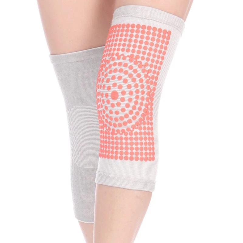 Турмалиновые эластичные наколенники для самостоятельного нагрева пенная