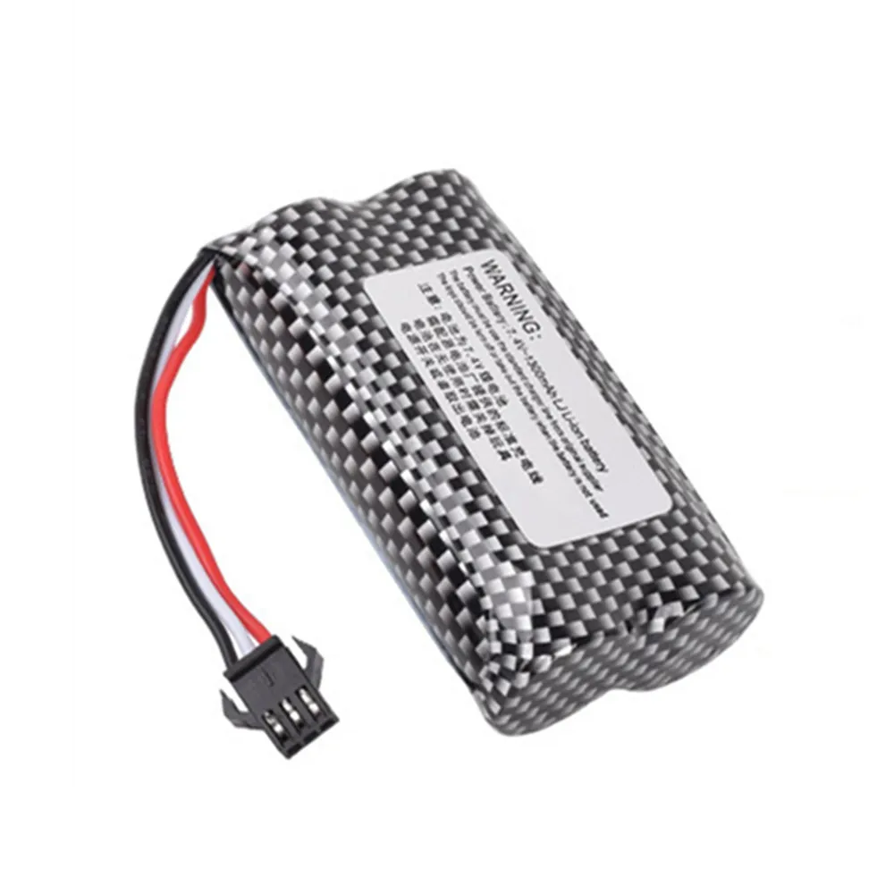 7.4v 1300mAh Li-ion Battery SM-3P Plug For Gesture sensitive twist car 18650 RC Car Spare Parts | Электроника