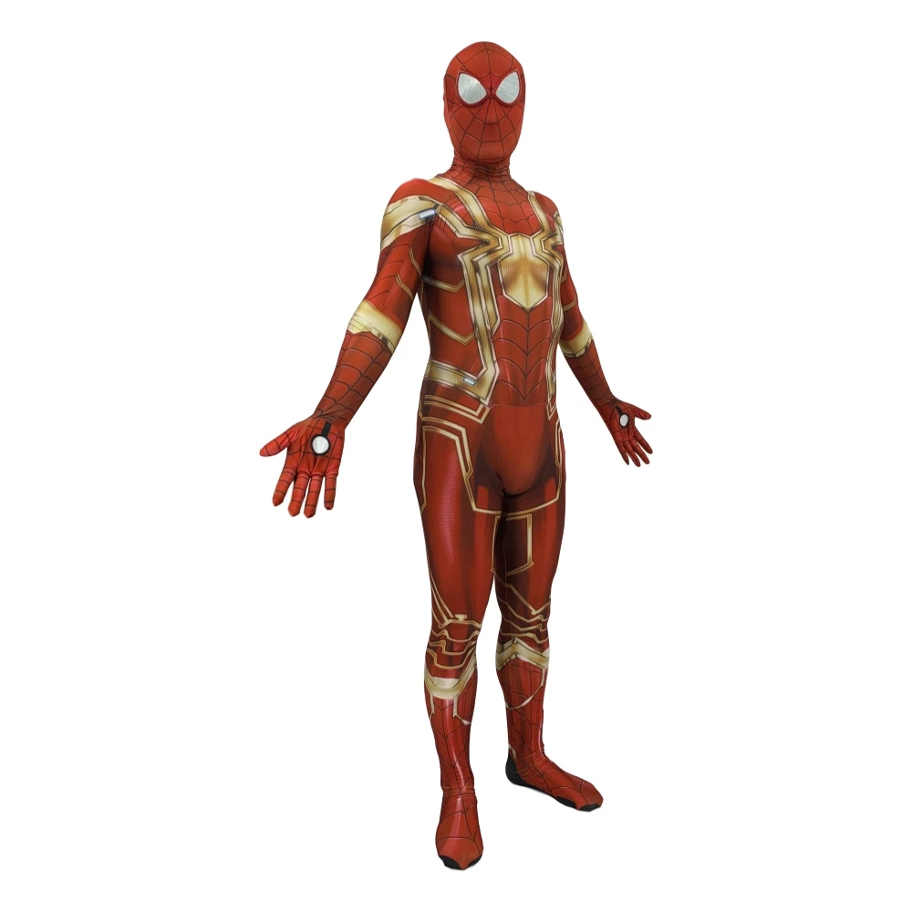 Костюм паука для встречи выпускников Косплей Zentai Железный человек супергерой