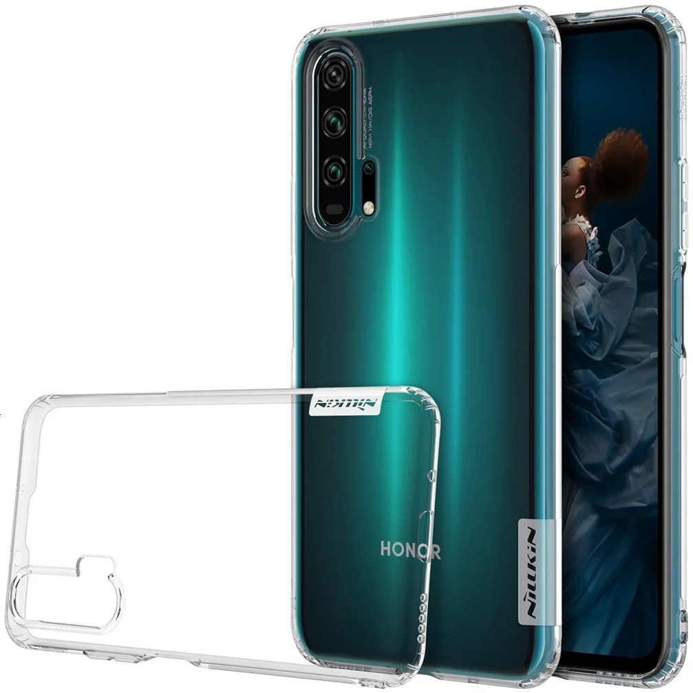Для huawei honor 20 чехол honor 20 Pro чехол Nillkin прозрачный мягкий кремний ТПУ задняя крышка телефона для huawei honor 20s