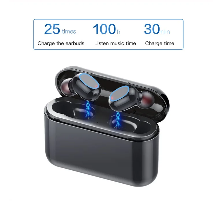 TWS Bluetooth 5 0 наушники-вкладыши спортивные для android ios все умные наушники r60 |