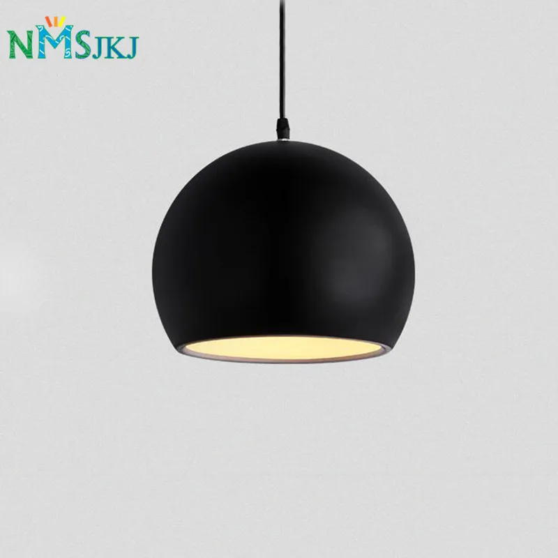 Современные Черные светодиодные подвесные светильники для кофейни