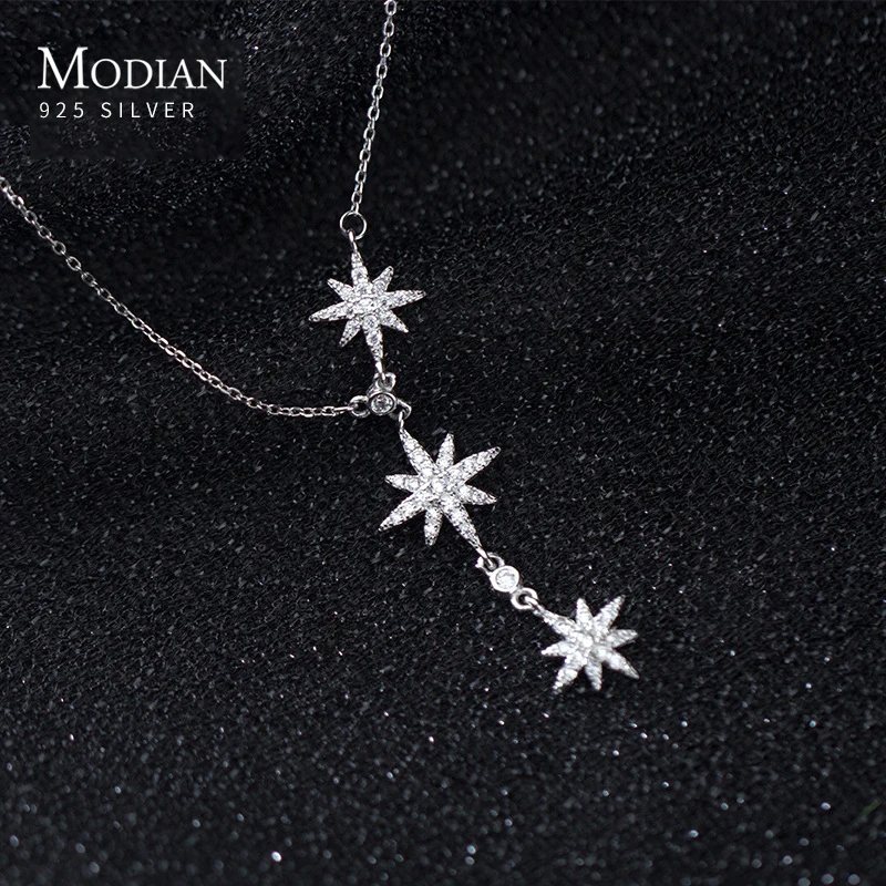 

Цепочка из серебра 925 пробы, с подвеской в виде звезды