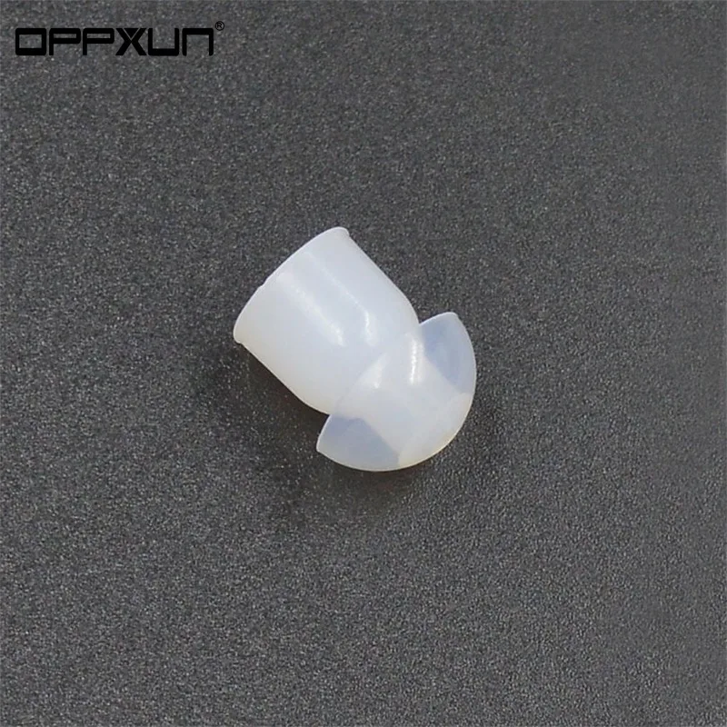 

OPPXUN 10pcs silicone earplugs for two-way broadcasting two-way audio air tube earphone earpiece accessories