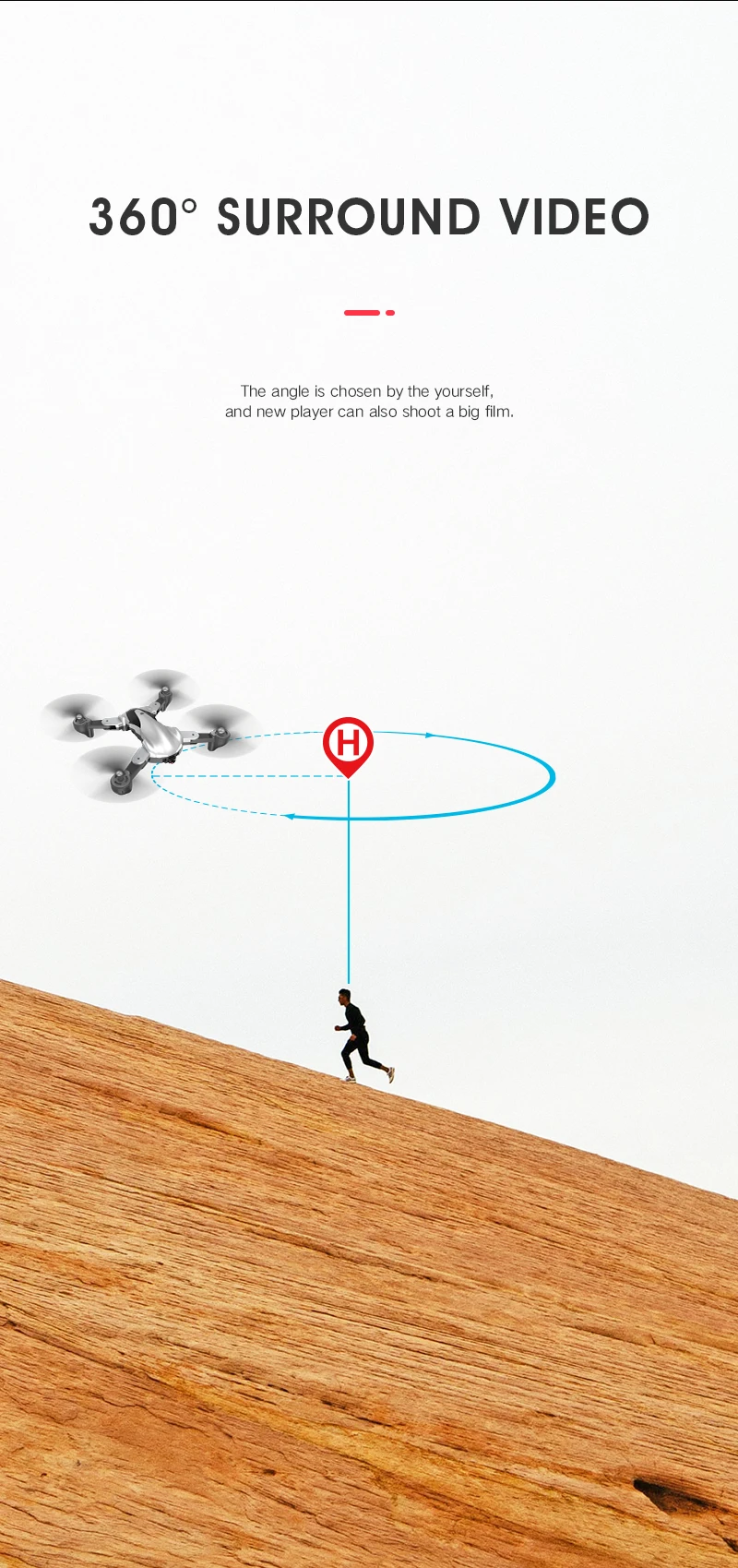 Радиоуправляемый Дрон EBOYU X13S 4 K/1080 P HD камера Wi-Fi FPV Дрон оптическое позиционирование потока контроль высоты жестов RC Квадрокоптер RTF