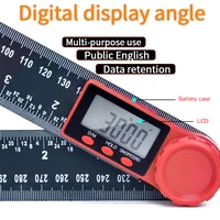 0 200mm 8 digital meter angle inclinometer angle digital ruler electron goniometer protractor angle finder measuring tool