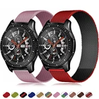 Магнитный ремешок для Samsung Galaxy Watch Active 2 44 мм 40 мм, металлический браслет для Galaxy Watch 3 45 мм 41 мм46 мм 42 ммремешок для часов
