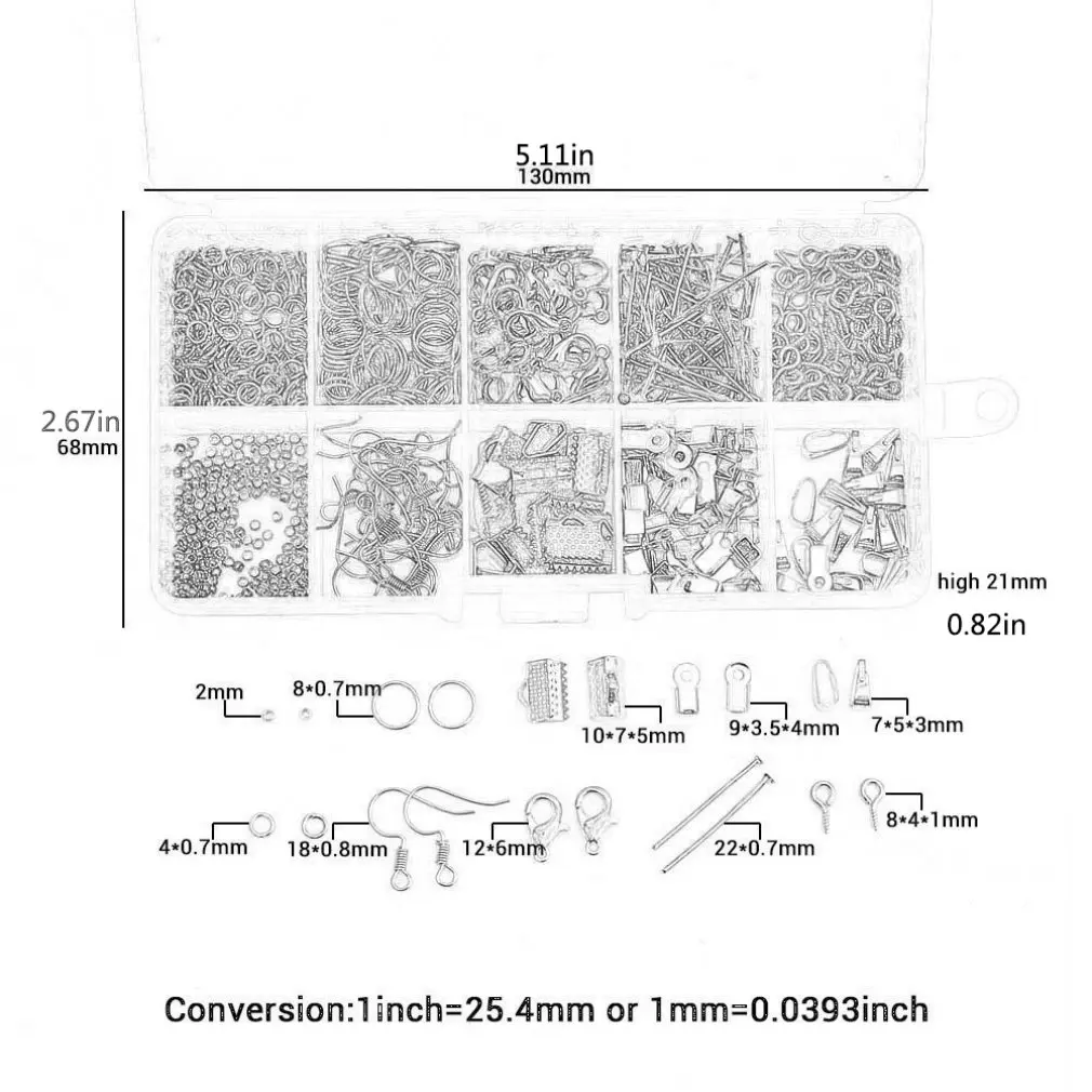 

DIY Necklace Bracelet Earrings Tool Jewelry Making Jewelry Making Starter Kit Jewelry Beading Making Repair Tools Kit