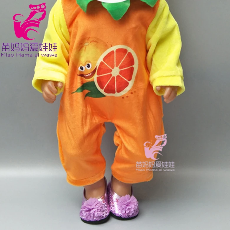 43 см кукольная одежда клубничный комплект для 18 дюймовых кукол костюм с шапкой