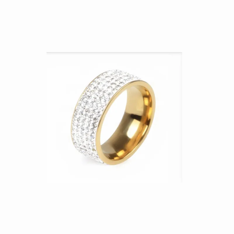 

2020 trend titanium steel material ring net red popular product