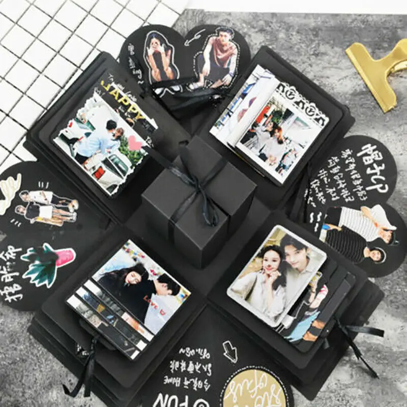 Gift For Anniversary Scrapbook Diy Photo Album Birthday Christmas Valentine's Day Gift