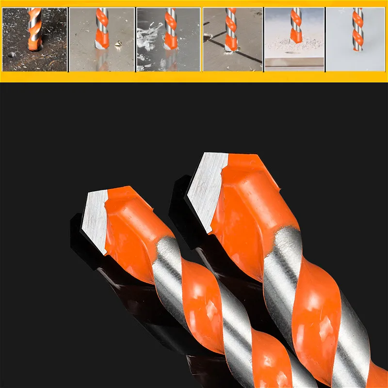 Сверло для отверстий с треугольным хвостовиком спиральное кобальтовое сверло