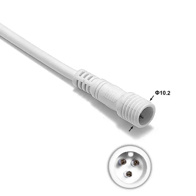 RGB LED Pixel 3 Pin водонепроницаемый соединительный кабель 0 мм сердечник электрические