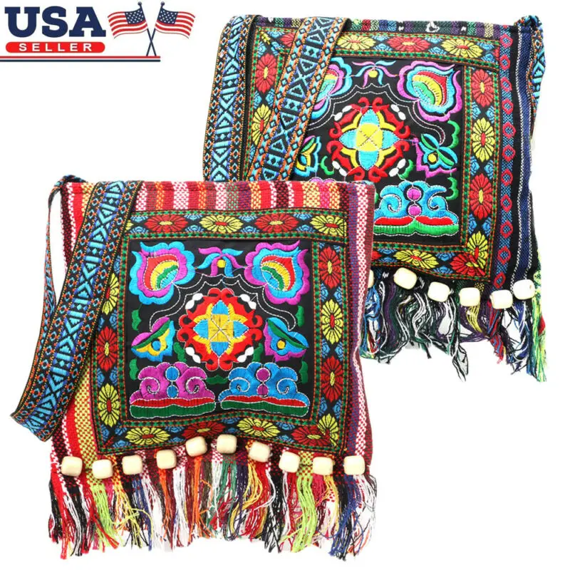 Хмонг Винтаж китайский Национальный стиль сумка в этническом стиле традиционные