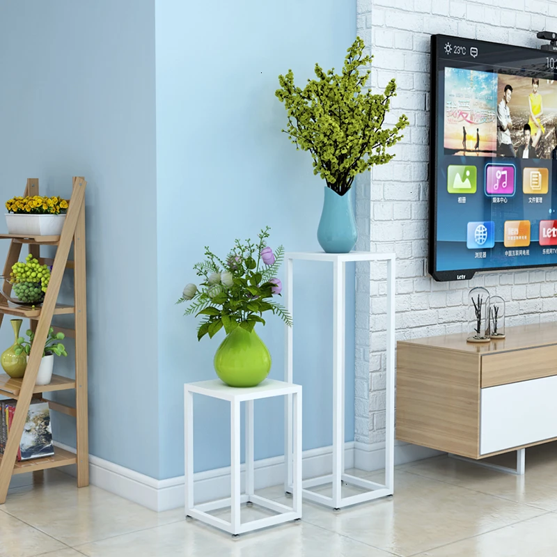 Стеллаж для цветов дома спальни простой современный стеллаж в гостиную|Полки