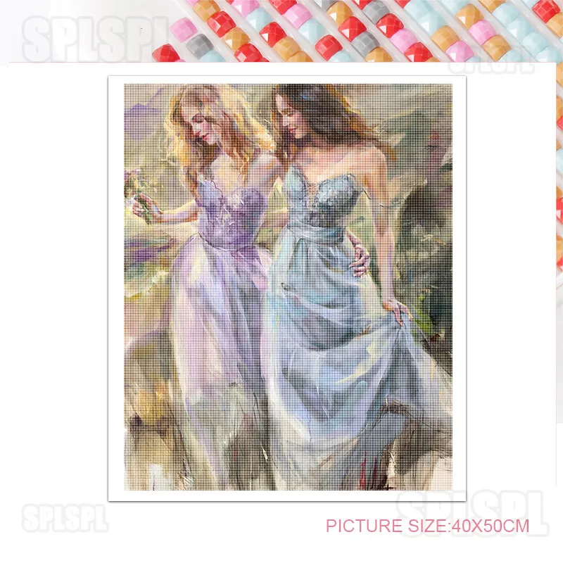 

Diamond Painting Beautiful Woman Wearing A Mask and Wearing Sexy Dance Clothes Fashion Dancer Colorful Oil Painting Decor Mural